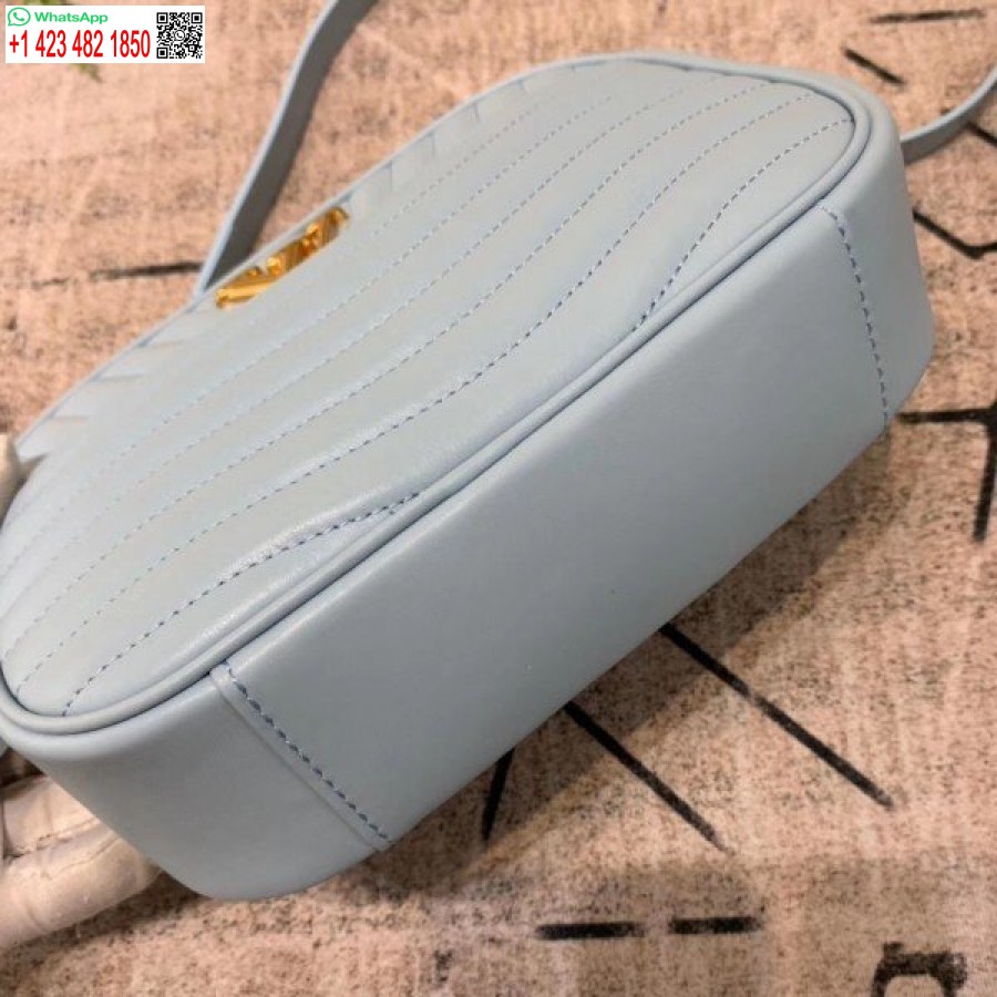 Replika Louis Vuitton Bleu Porcelianinis Naujos Bangos Fotoaparato Krepšys M55329 Blv635