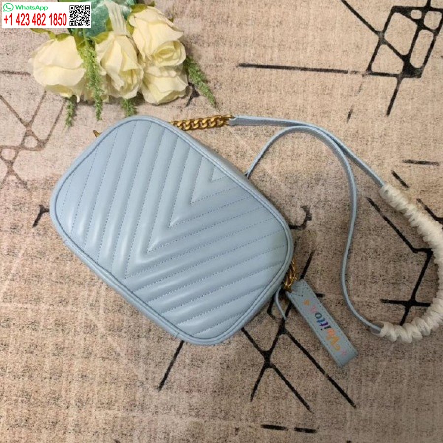 Replika Louis Vuitton Bleu Porcelianinis Naujos Bangos Fotoaparato Krepšys M55329 Blv635