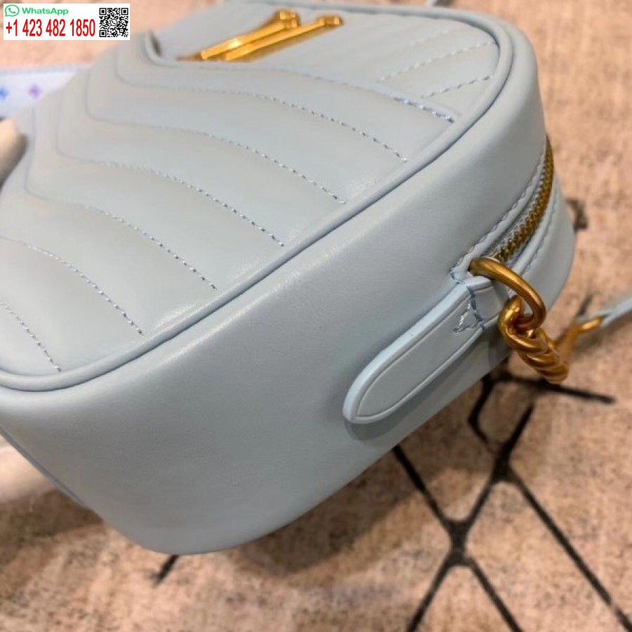 Replika Louis Vuitton Bleu Porcelianinis Naujos Bangos Fotoaparato Krepšys M55329 Blv635
