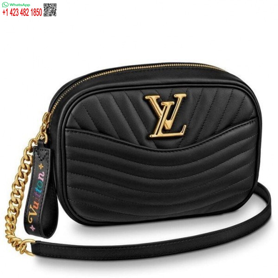 Replica Borsa Fotografica Louis Vuitton Nera New Wave M53682 Blv652