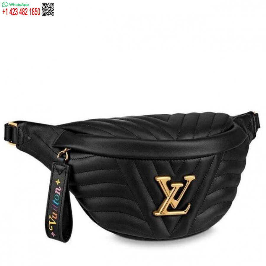 Replica Louis Vuitton Marsupio Nero New Wave M53750 Blv639