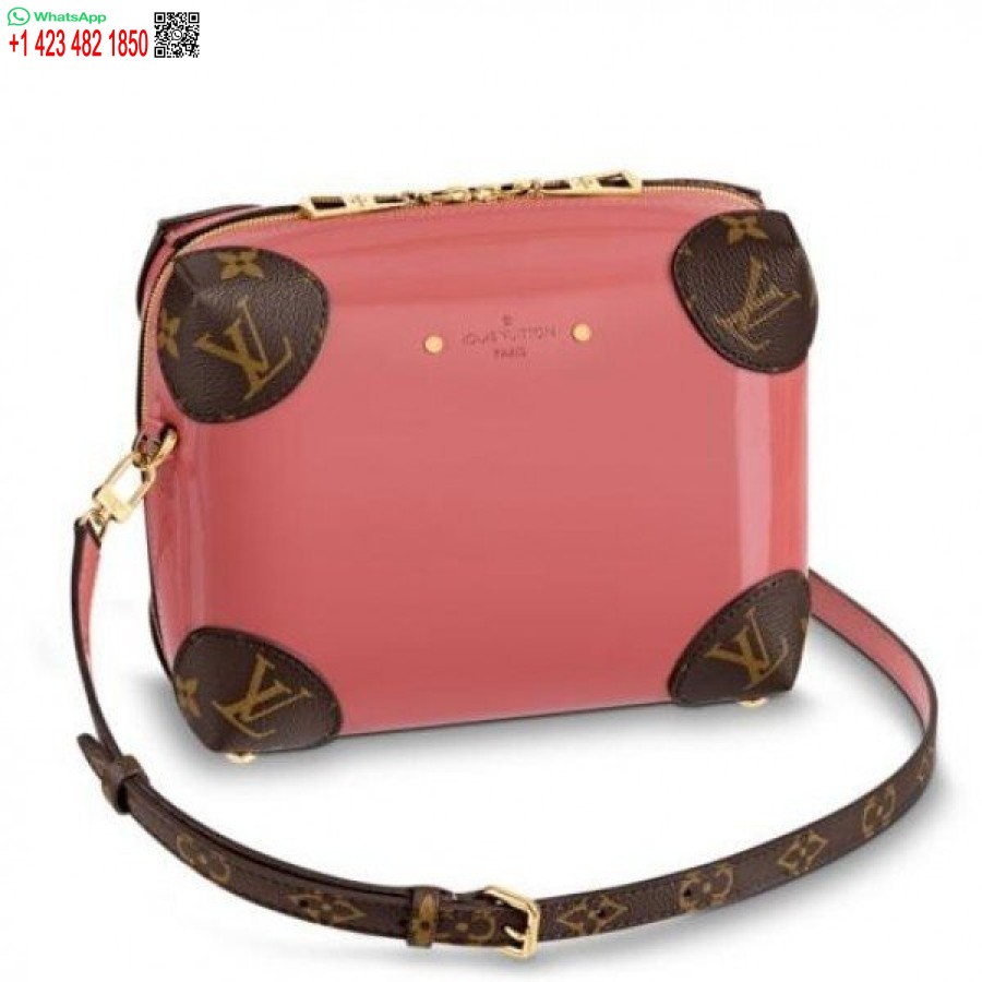 Kopi Louis Vuitton Vieux Venice Veske Patentskinn M53546 Blv664