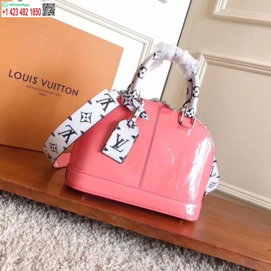 ρεπλίκα Louis Vuitton Alma Bb τσάντα λουστρίνι M54704 Blv666
