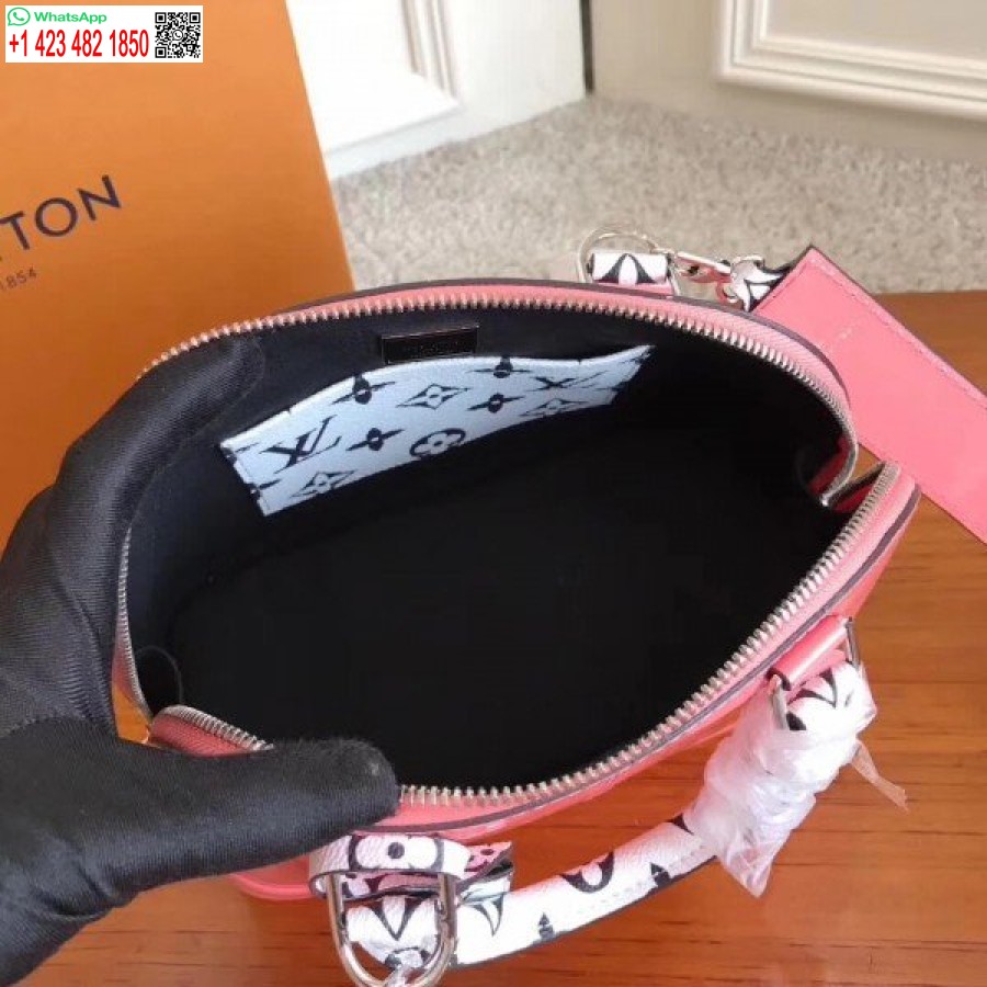 ρεπλίκα Louis Vuitton Alma Bb τσάντα λουστρίνι M54704 Blv666