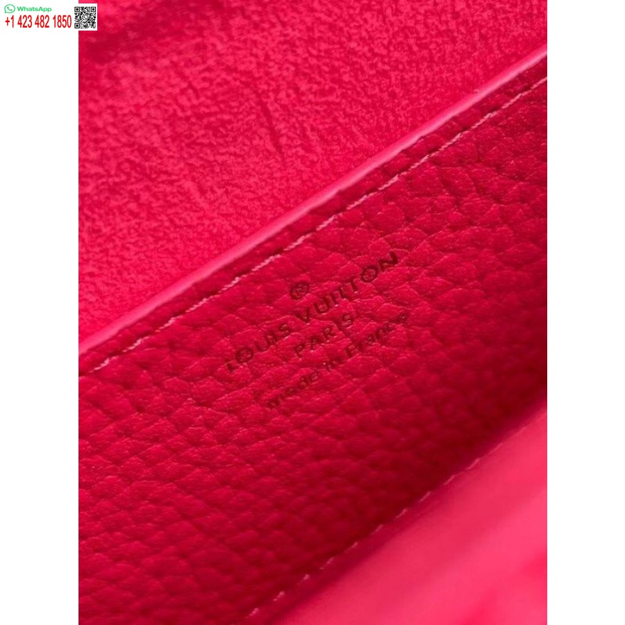 Replică Geantă Louis Vuitton Twist Pm Din Piele Taurillon Rose M58691 Blv715