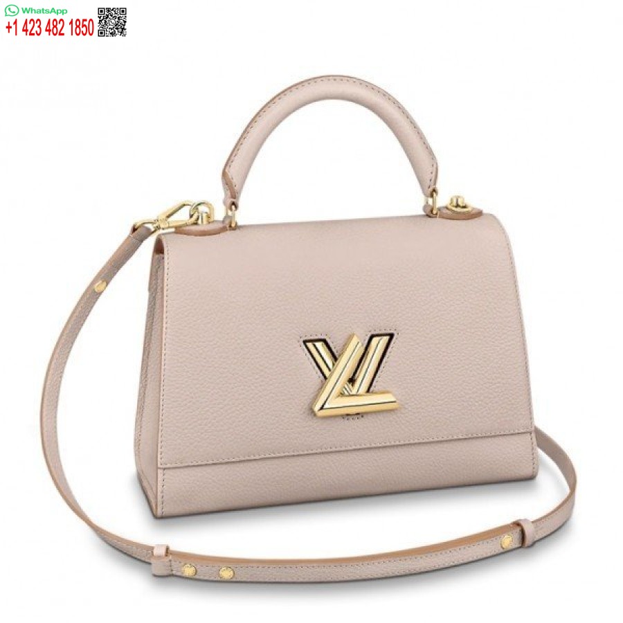 Replika Louis Vuitton Twist Satu Pegangan Mm Tas Greige M57092 Blv680