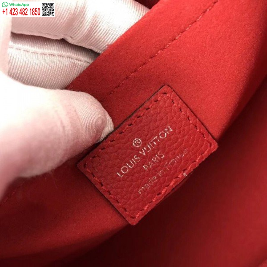 Реплика красной сумки Louis Vuitton Mylockme BB M51419 Blv753