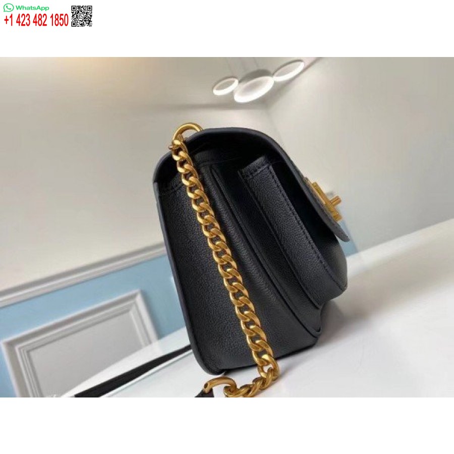 Replika Louis Vuitton Lockme Chain PM Tasche Aus Grünem Leder M57073 BLV684