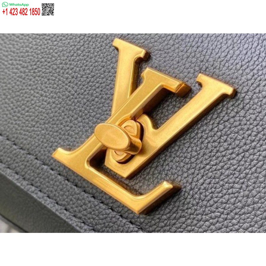 Replika Louis Vuitton Lockme Chain PM Tasche Aus Grünem Leder M57073 BLV684