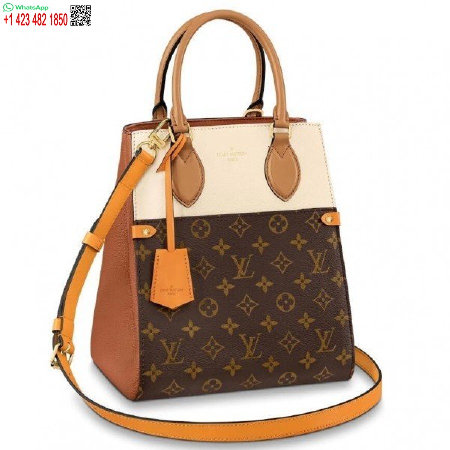 Replika Louis Vuitton Fold Tote Mm Monogram Telecí Kůže M45376 Blv695