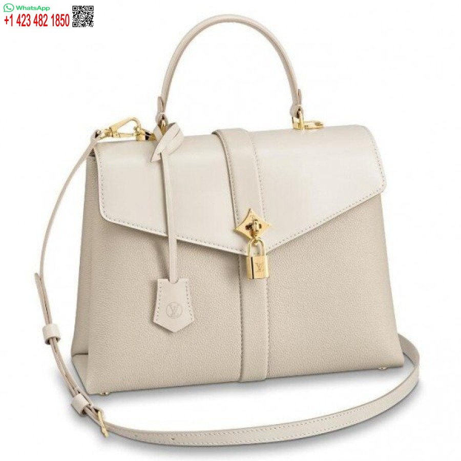 Replica Louis Vuitton Creme Rose Des Vents Mm Tas M53815 Blv746