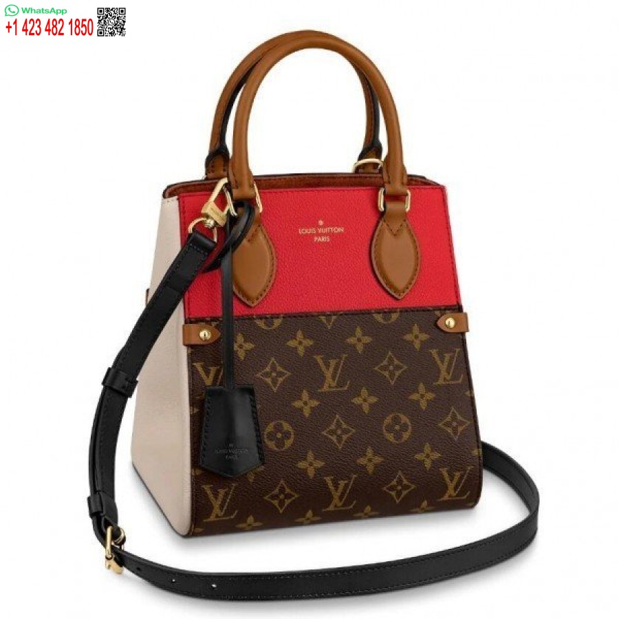 Replica Louis Vuitton Fold Tote Pm Monogramma Pelle Di Vitello M45389 Blv698