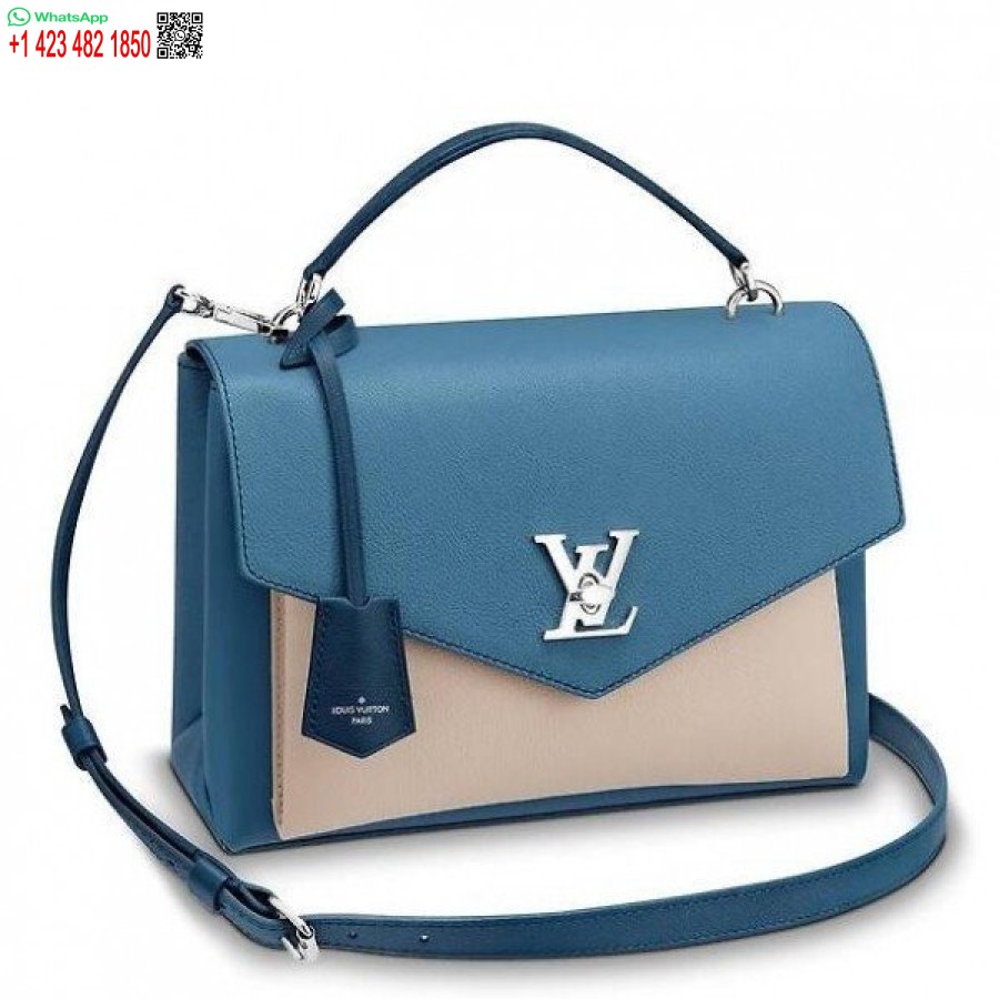 Replika Torby Louis Vuitton Blue Jean Mylockme M51415 Blv734