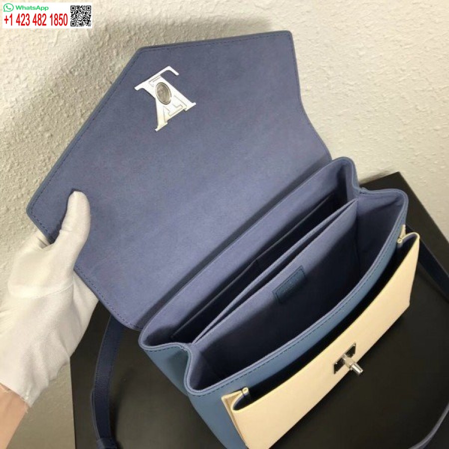 Replika Torby Louis Vuitton Blue Jean Mylockme M51415 Blv734