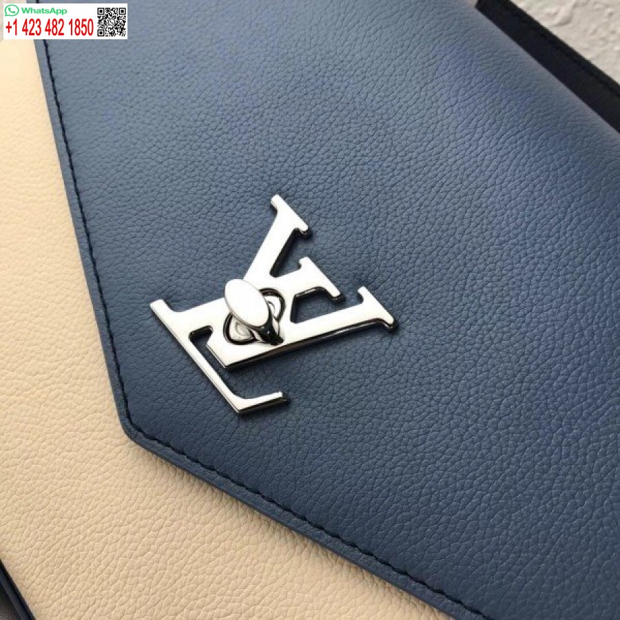 Replika Torby Louis Vuitton Blue Jean Mylockme M51415 Blv734