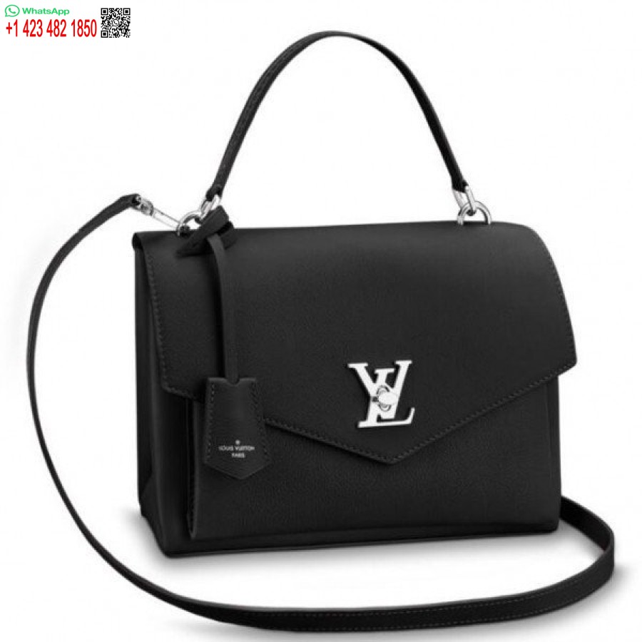Replica Louis Vuitton Zwart Mijn Lockme Tas M54849 Blv763