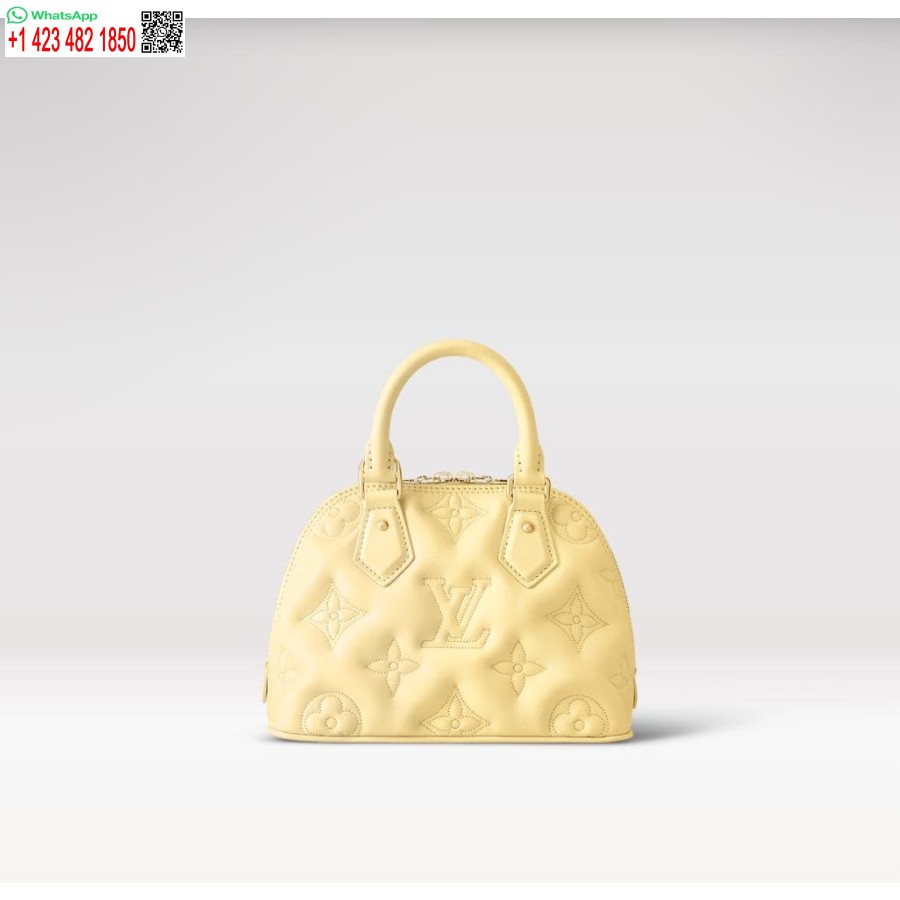 Replika Louis Vuitton Alma Bb Bag Banana Yellow Lv M59821