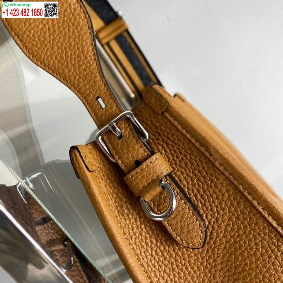 Replica Prada Nahkainen Hobo Laukku 1bc073 Tan