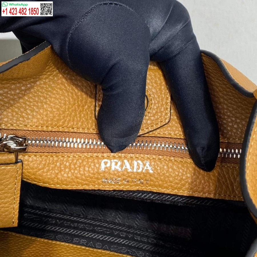 Replica Prada Nahkainen Hobo Laukku 1bc073 Tan