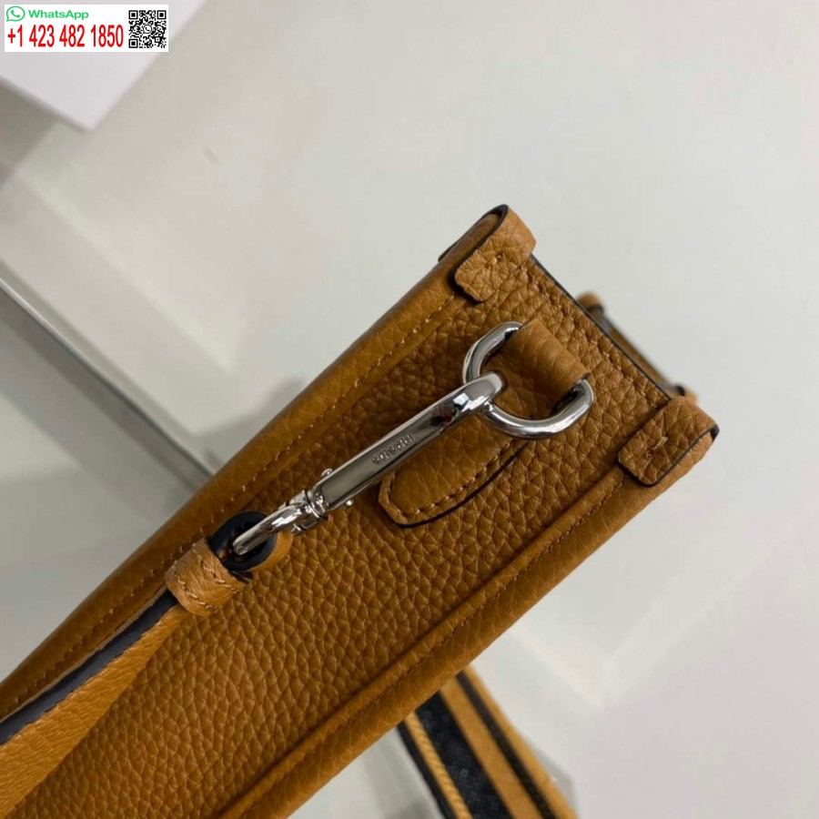 Réplique Prada 1bh191 Mini Sac à Bandoulière En Cuir Tan