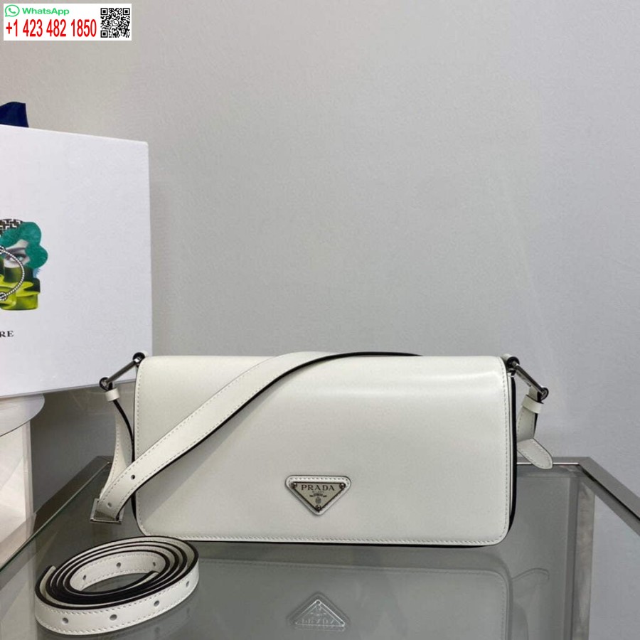 Replika Prada Szálcsiszolt Bőr Prada Femme 1bd323 Fehér