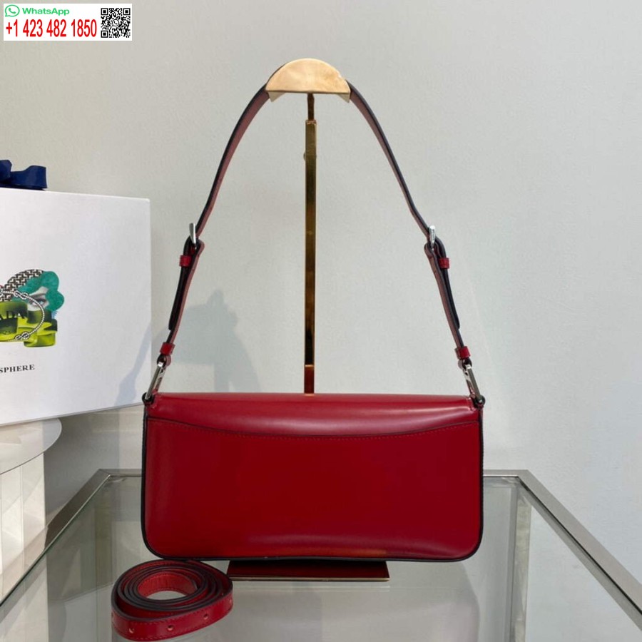 Replica Prada Pelle Spazzolata Prada Femme 1bd323 Rosso