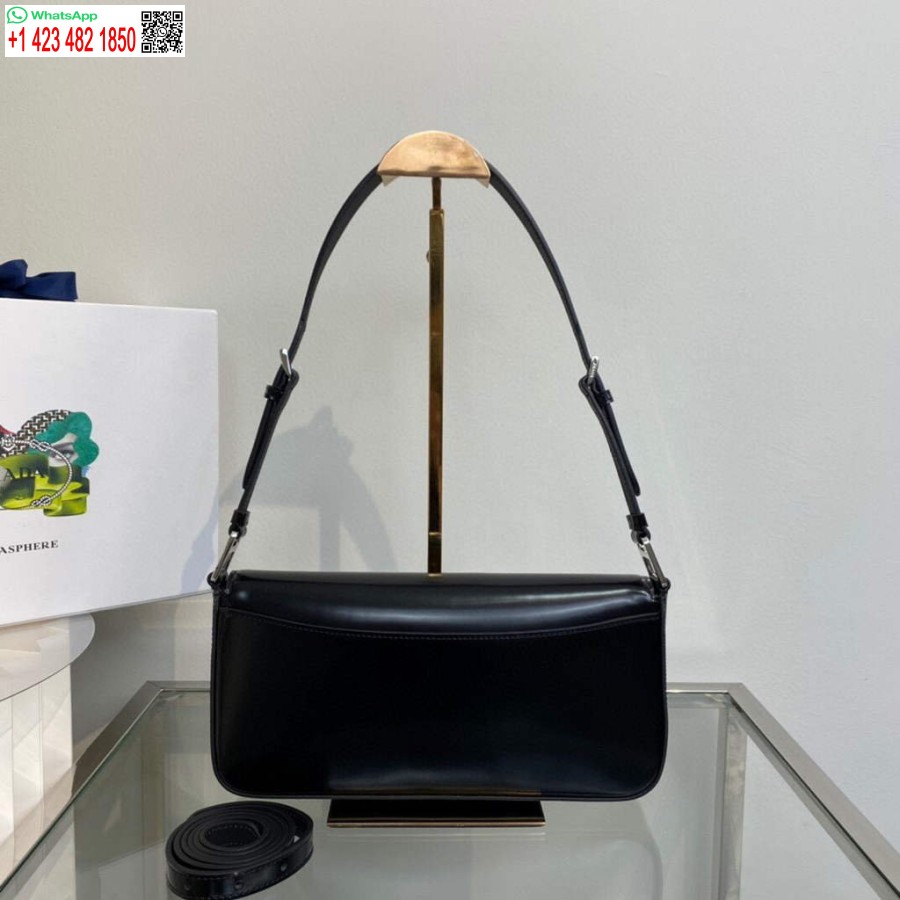 Replica Prada Pelle Spazzolata Prada Femme 1bd323 Nero