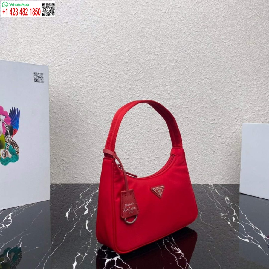 Replica Prada 1NE515 Re-Nylon Re-Edition 2000 mini-bag Red