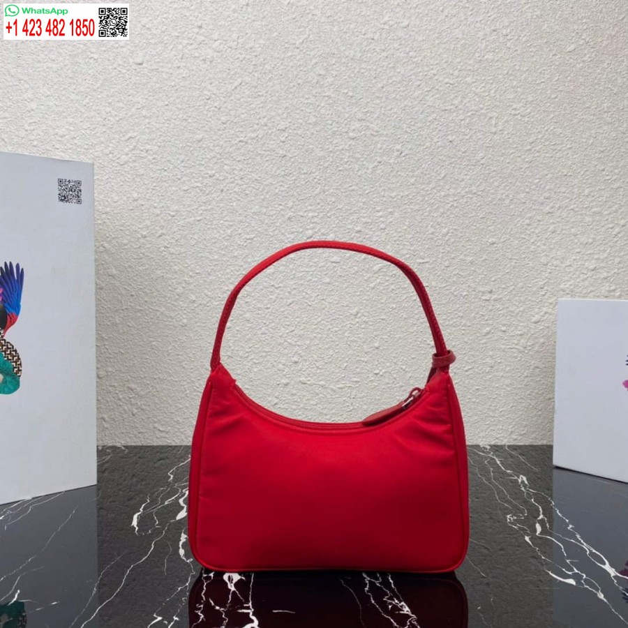 Replica Prada 1ne515 Re-nylon Riedizione 2000 Mini-bag Rossa