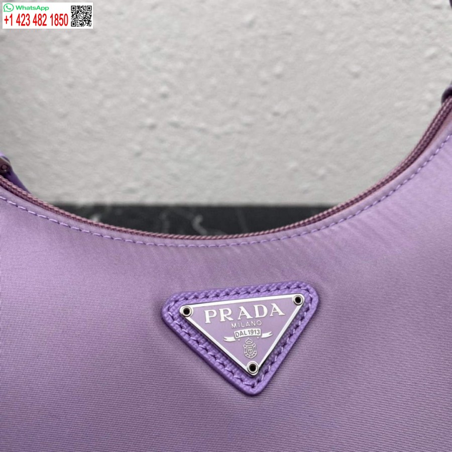Réplica Prada 1ne515 Re-nylon Re-edition 2000 Mini-bag Roxo