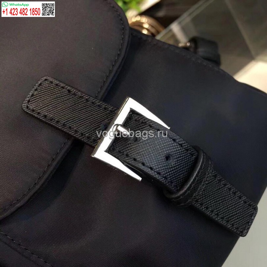 Réplique Prada 1bz811 Sac à Dos En Nylon En Noir
