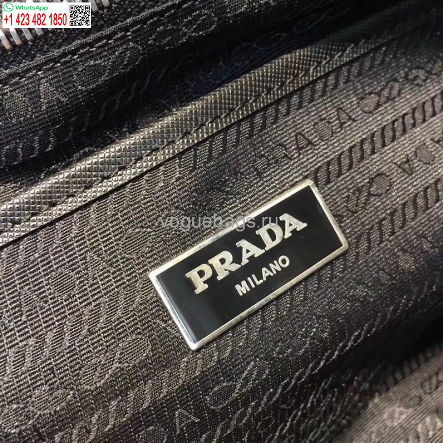Réplique Prada 1bz811 Sac à Dos En Nylon En Noir