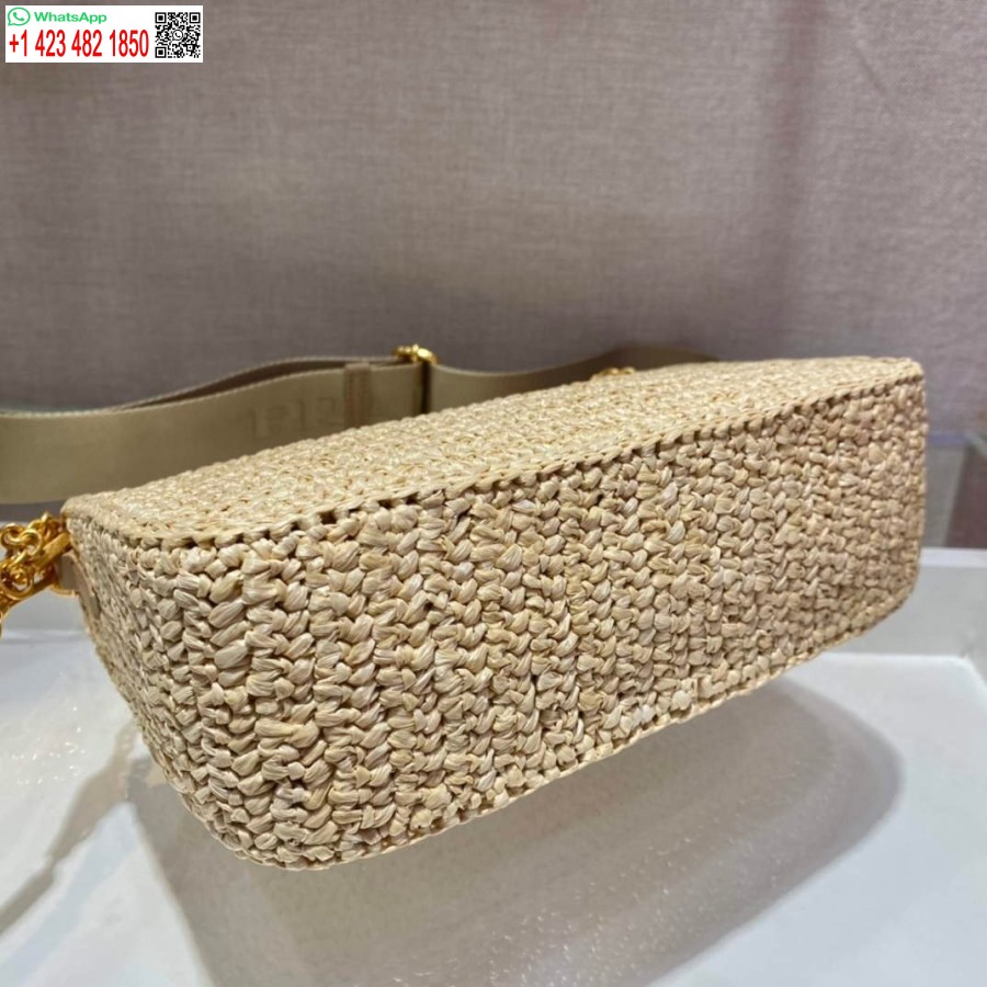 Réplique Prada 1bh204 Prada Réédition 2005 Sac En Raphia Abricot