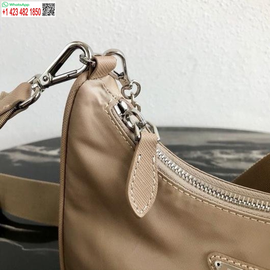 Réplica Prada 1bh204 Prada Re-edition 2005 Nylon Bag Damasco