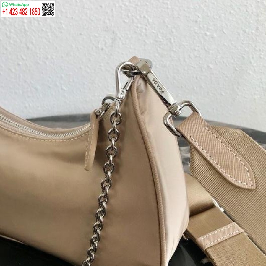 Réplica Prada 1bh204 Prada Re-edition 2005 Nylon Bag Damasco
