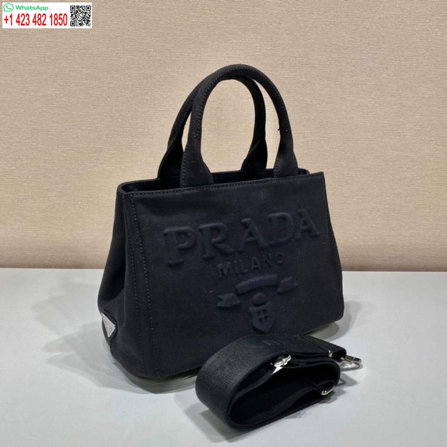 Replica Prada 1bg439 Farkkukassi Musta