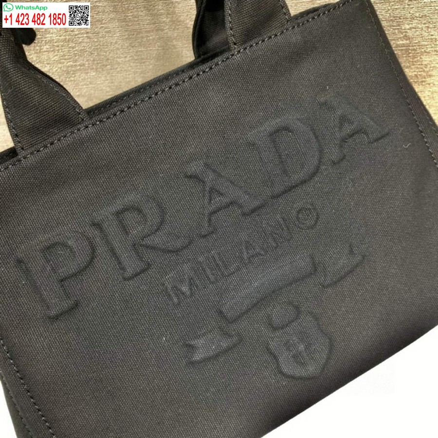 Replica Prada 1bg439 Farkkukassi Musta