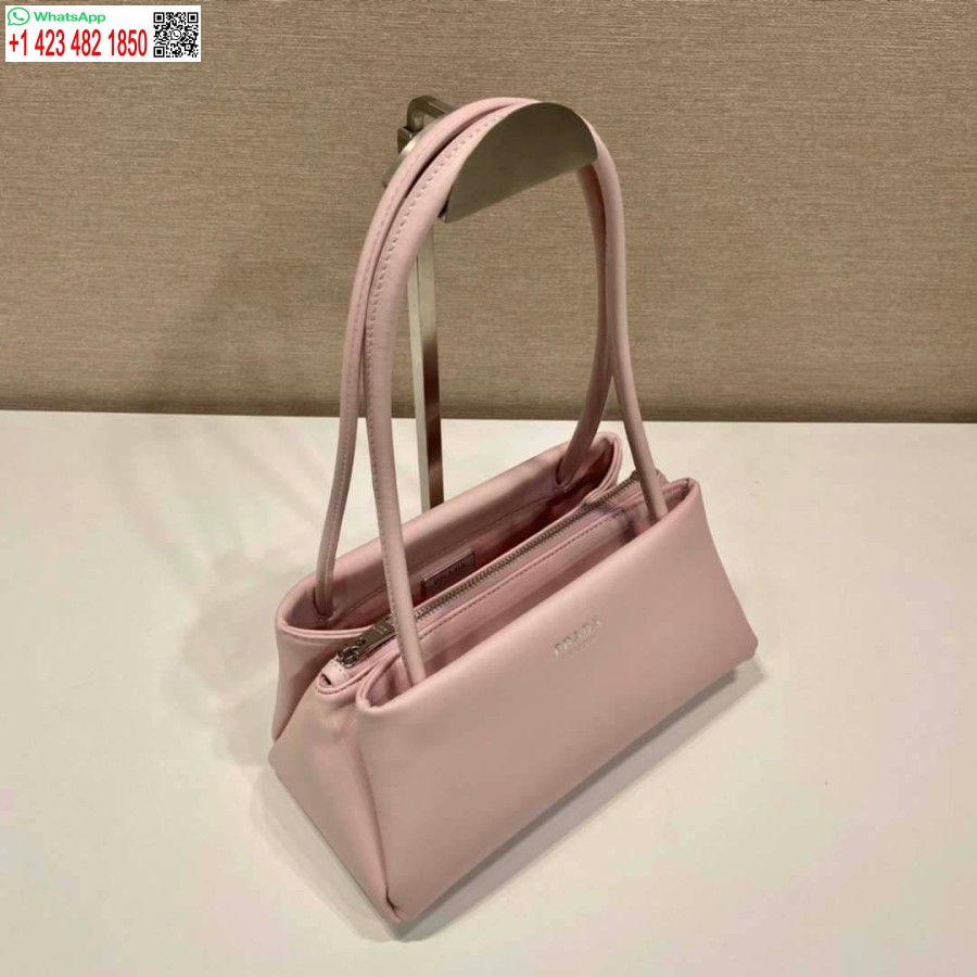 Tas Mini Kulit Replika Prada 1ba368 Berwarna Pink