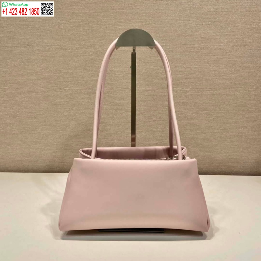 Tas Mini Kulit Replika Prada 1ba368 Berwarna Pink