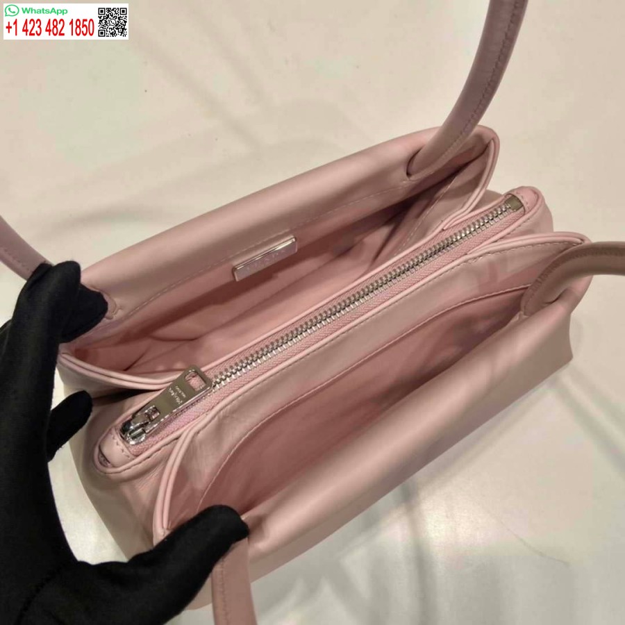 Tas Mini Kulit Replika Prada 1ba368 Berwarna Pink