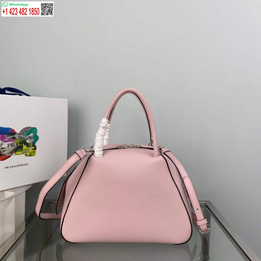 Replica Prada 1ba366 Piccola Borsa In Pelle Rosa Alabastro