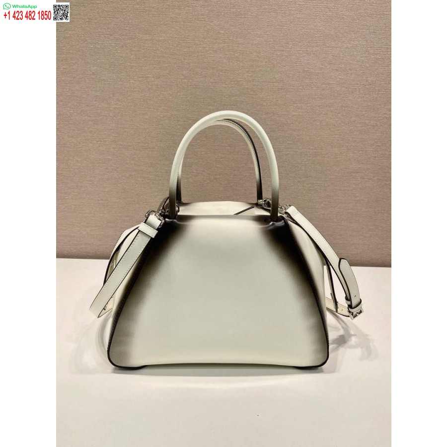 Replika Prada 1ba366 Mała Torebka Prada Supernova Ze Szczotkowanej Skóry W Kolorze Białym