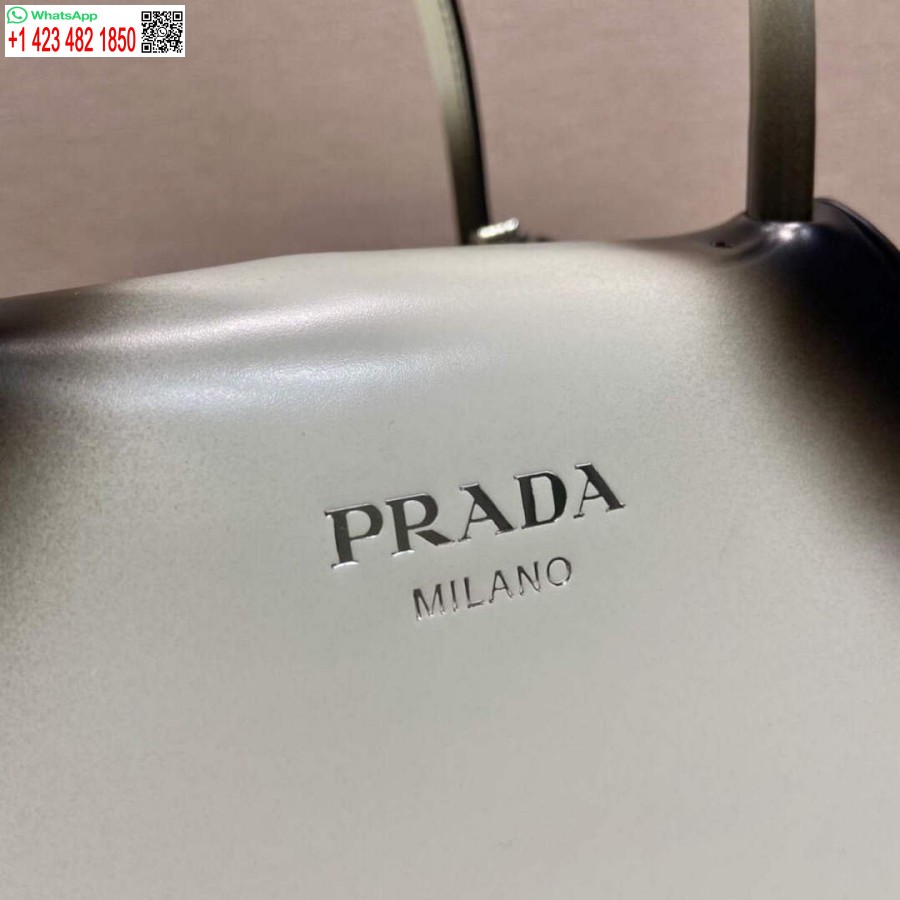 Replika Prada 1ba366 Mała Torebka Prada Supernova Ze Szczotkowanej Skóry W Kolorze Białym