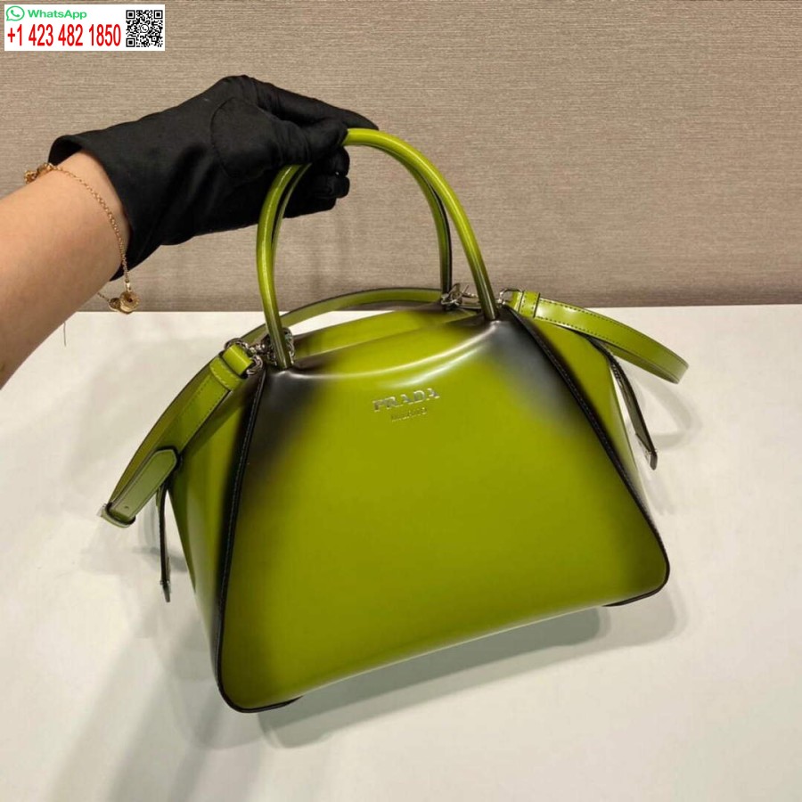 Replica Prada 1BA366 Small brushed leather Prada Supernova handbag Ivy S