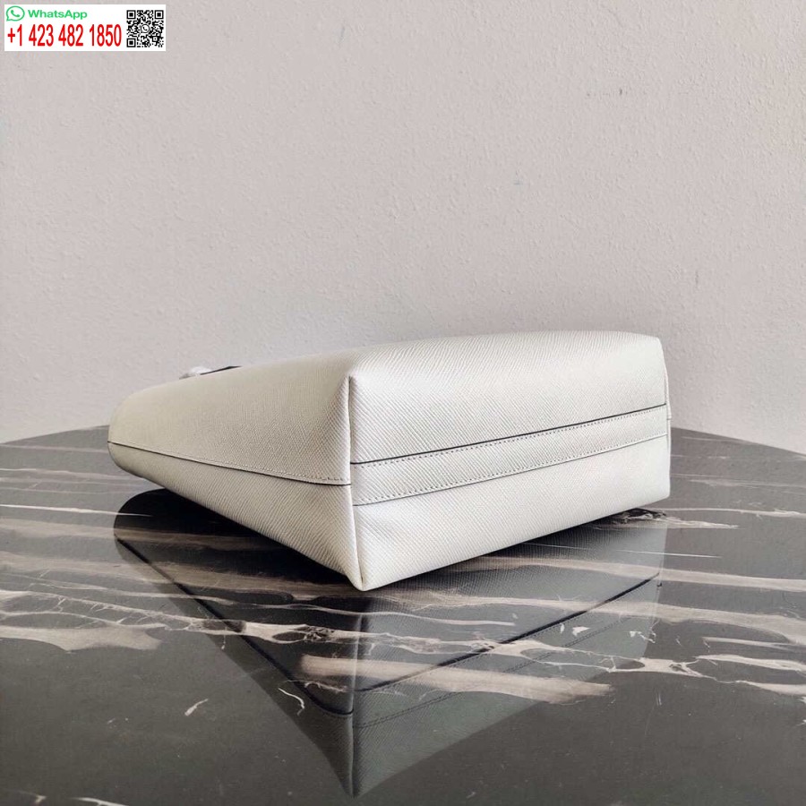 Replika Prada Saffiano Deri 1bg342 çanta Beyaz