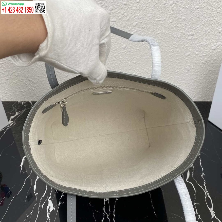 プラダ レプリカ サフィアーノ レザー 1BG342 トート グレー