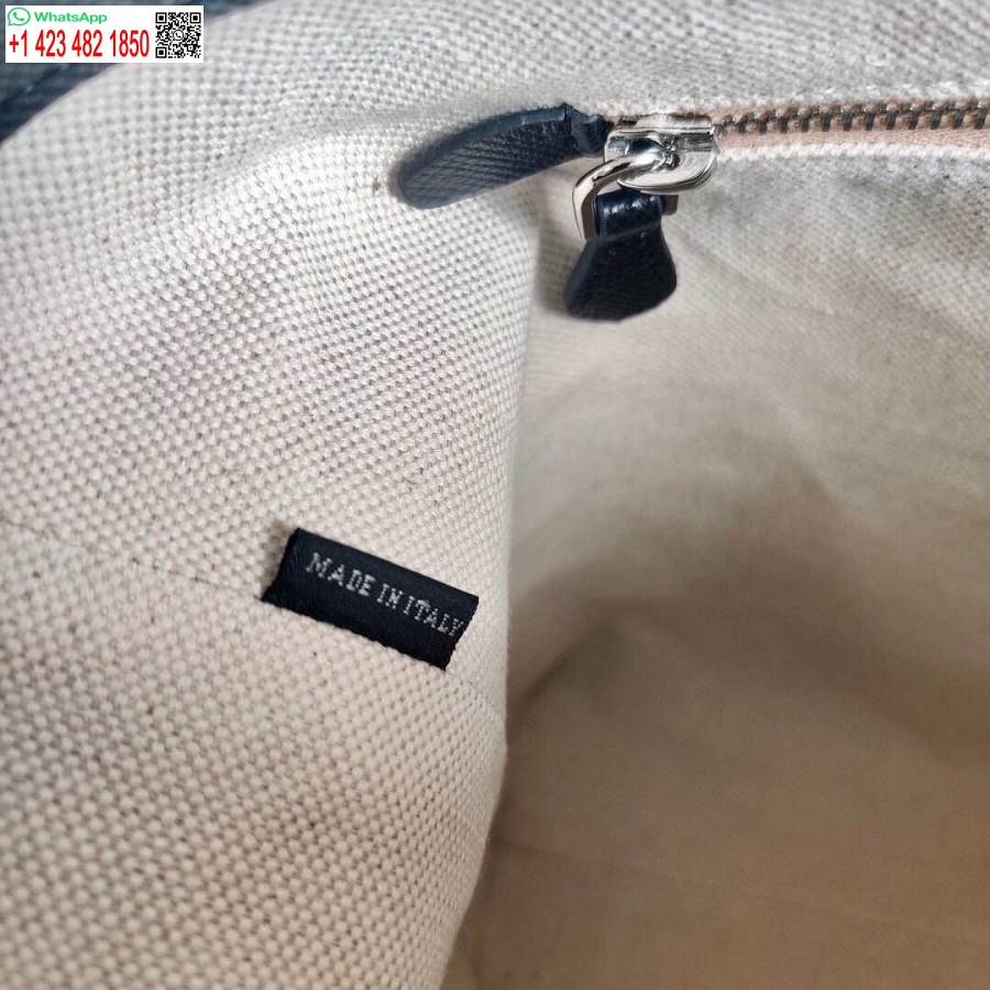 Réplique Prada Cuir Saffiano 1bg342 Fourre-tout Noir